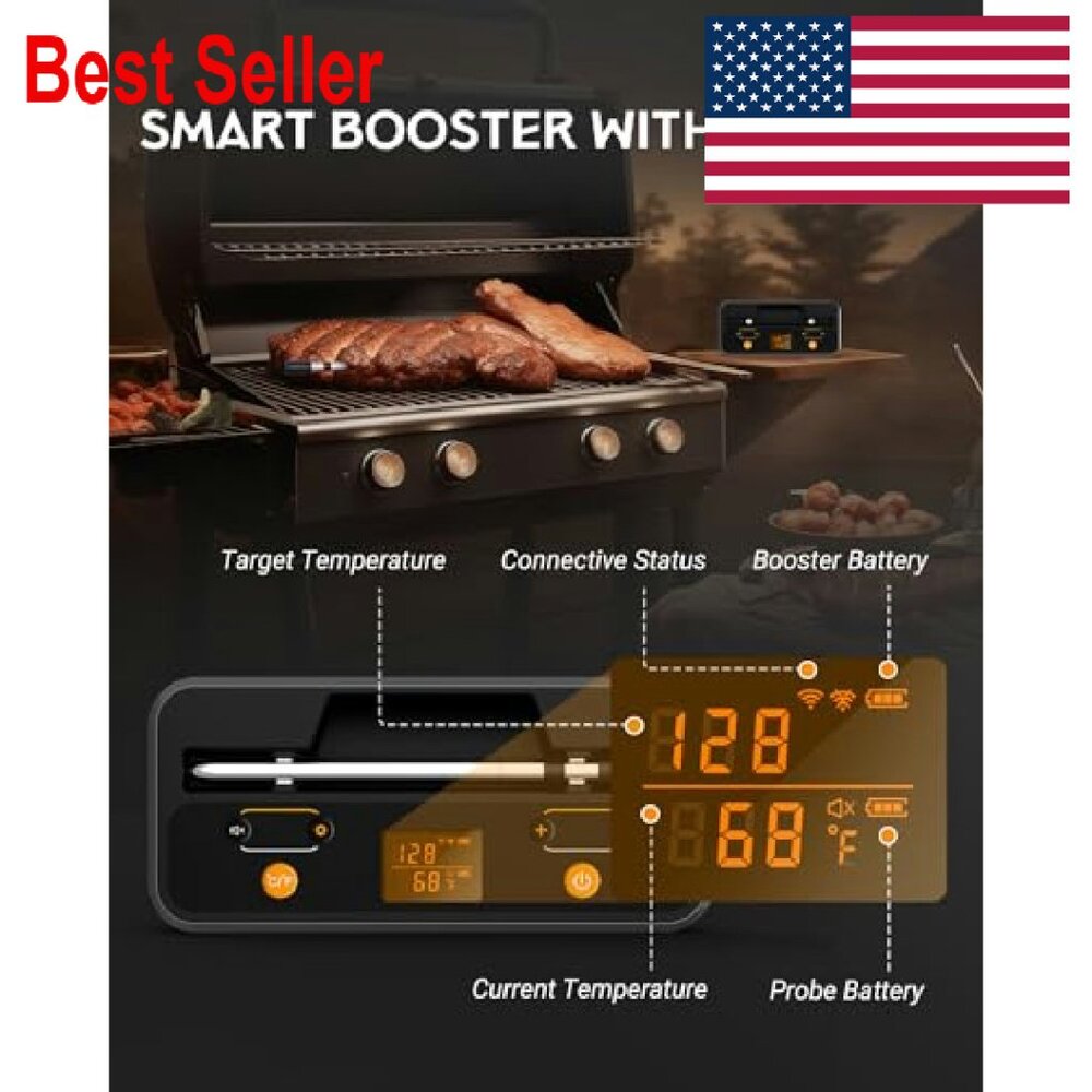 Smart Wireless Meat Thermometer Bluetooth Digital… - image 6